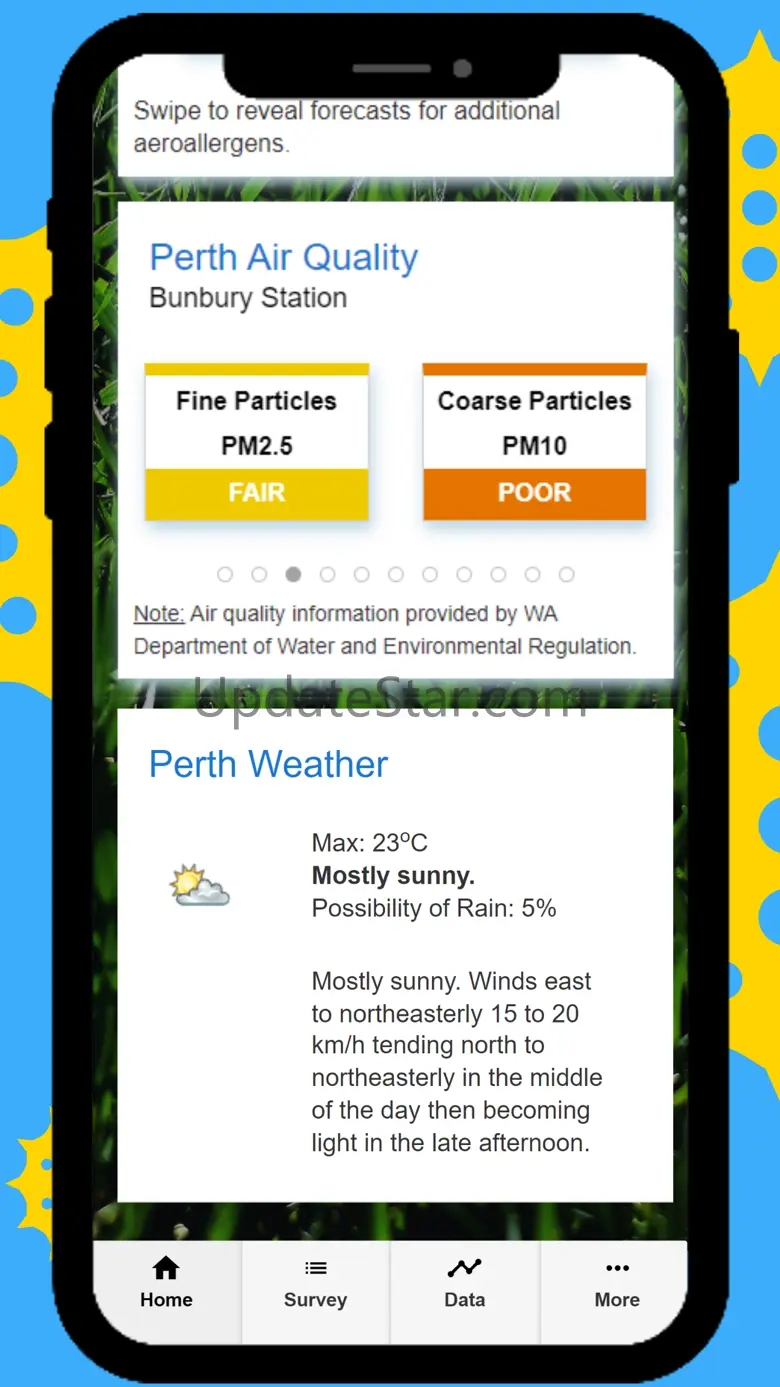 Perth Pollen Count 1.9.6