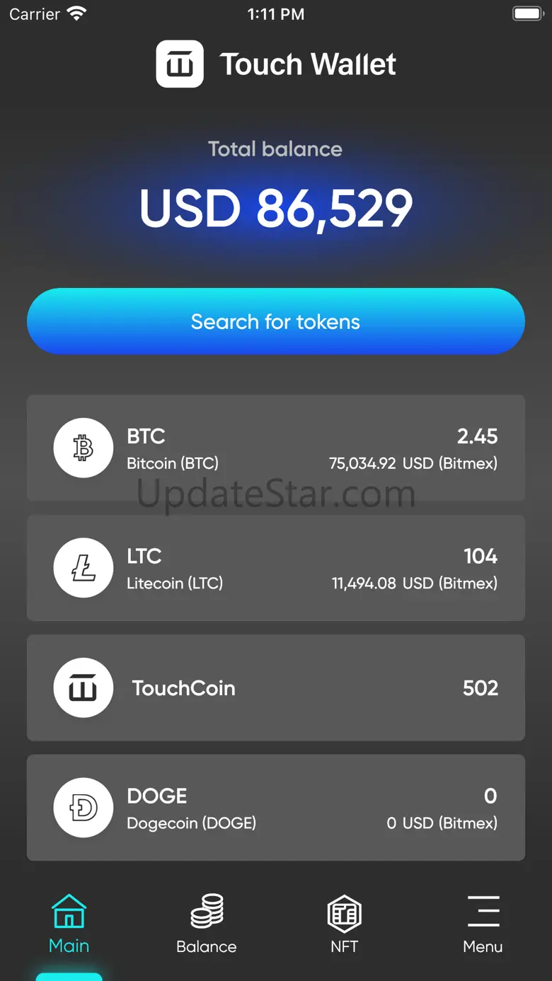 Touch Wallet — Crypto Wallet 2.1.0