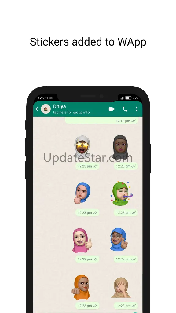 Hijab Memoji Stickers 1.1.2