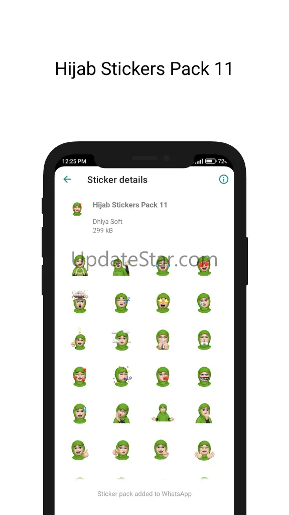 Hijab Memoji Stickers 1.1.2