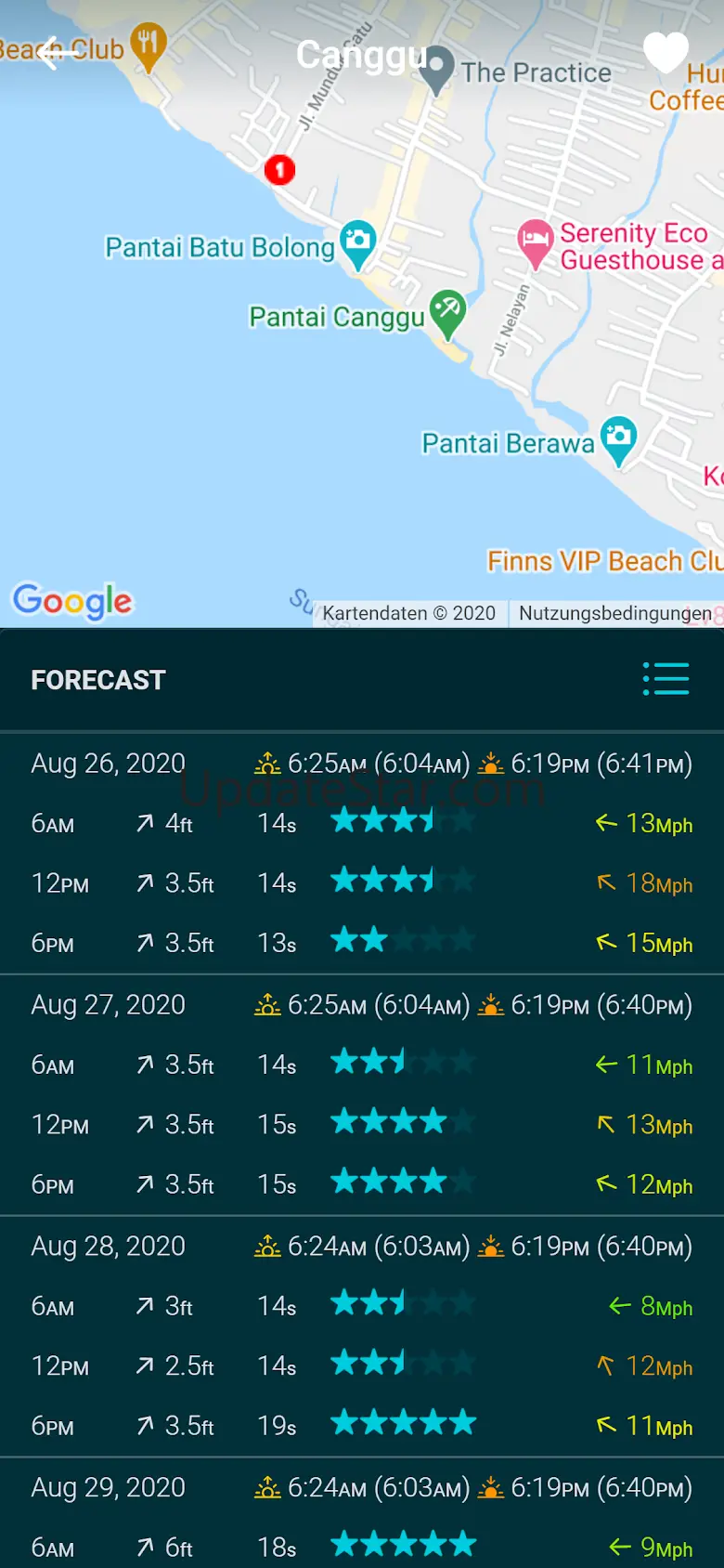 Spotadvisor Surf Forecast 2.1.9