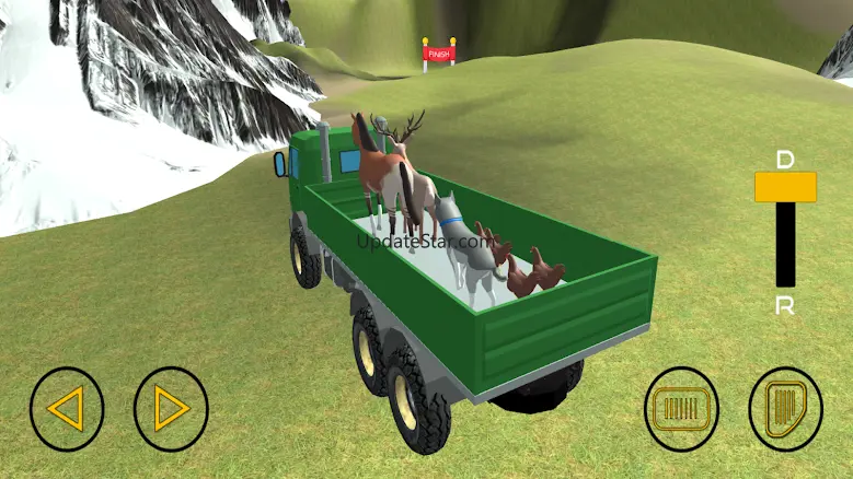 Offroad jungle animal truck 3d 0.2