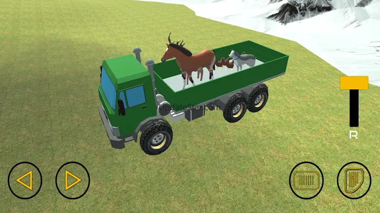 Offroad jungle animal truck 3d 0.2