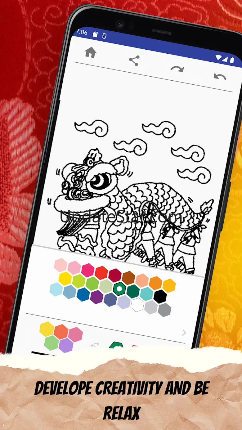 Chinese Year Coloring Pages 7.0