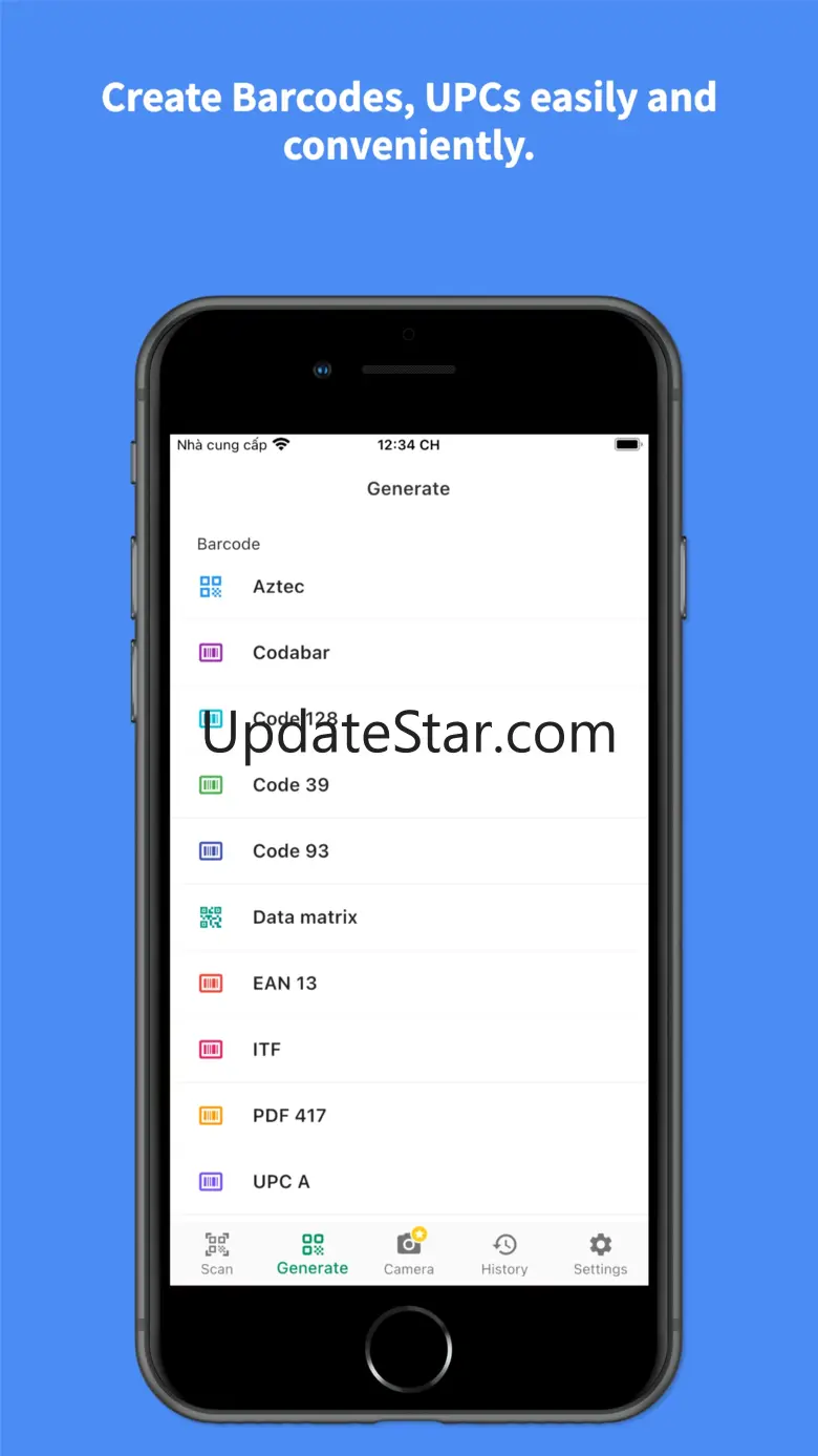 QR code, Barcode, UPC Reader 1.9.9