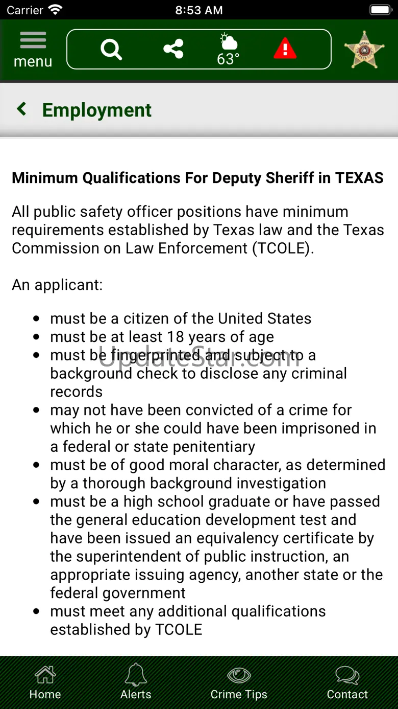 Tom Green County TX Sheriff 2.0.2