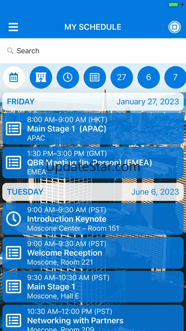 EventSync 5.28.01