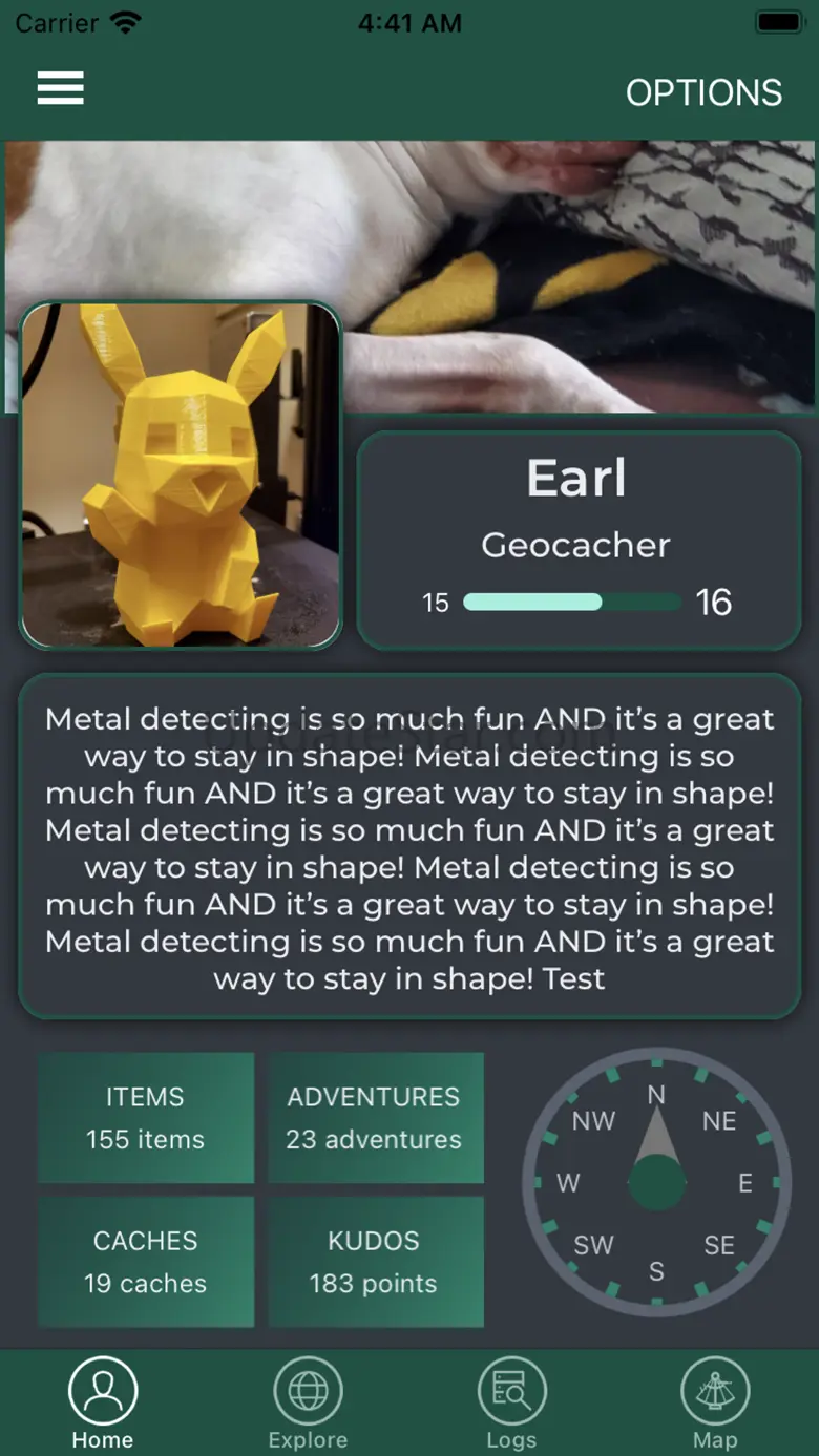 Adventure Cache 10.2