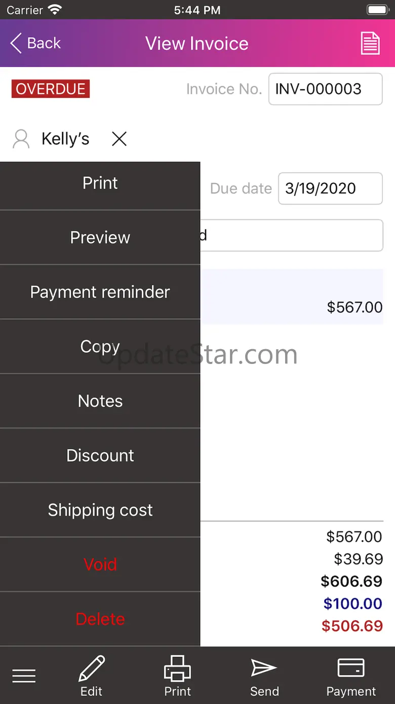 SBX Invoice 2.4.6