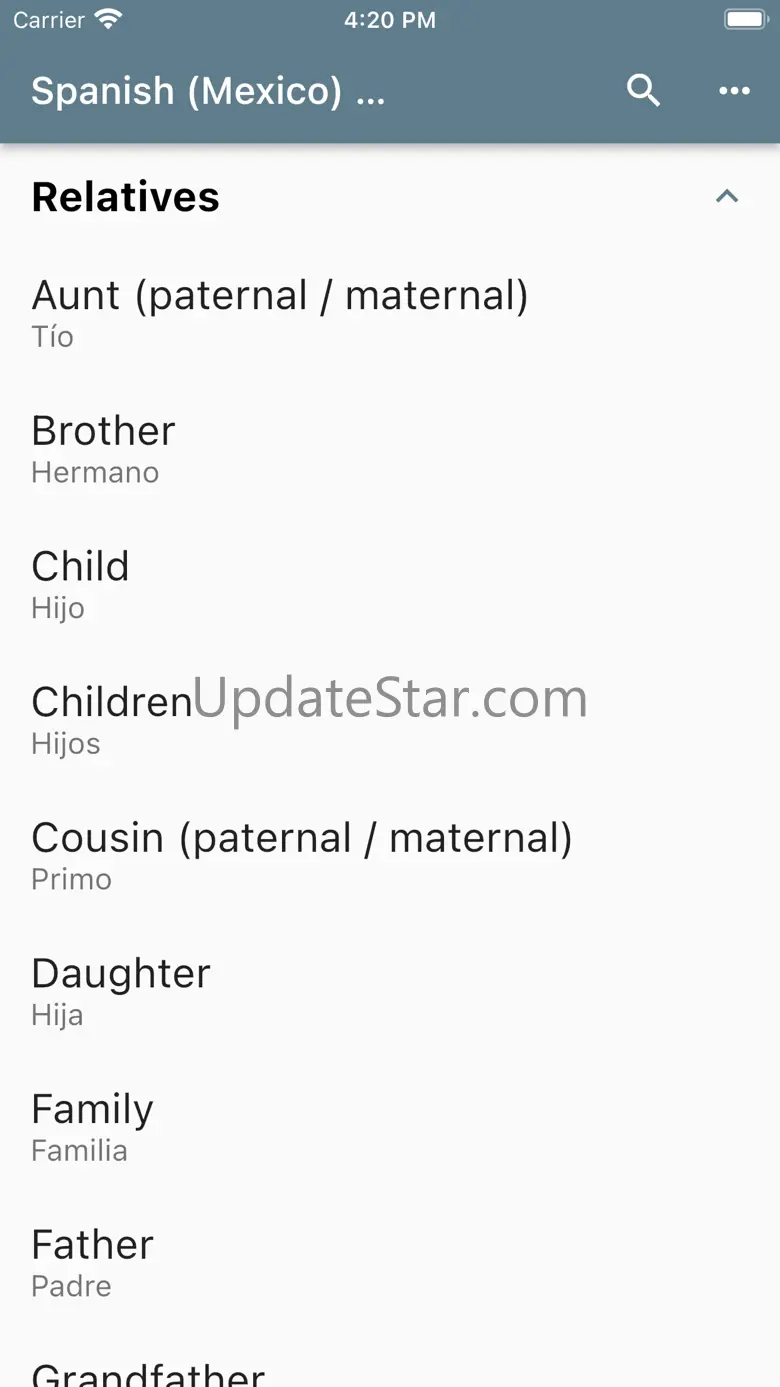Spanish (Mexico) Phrasebook 1.2.0