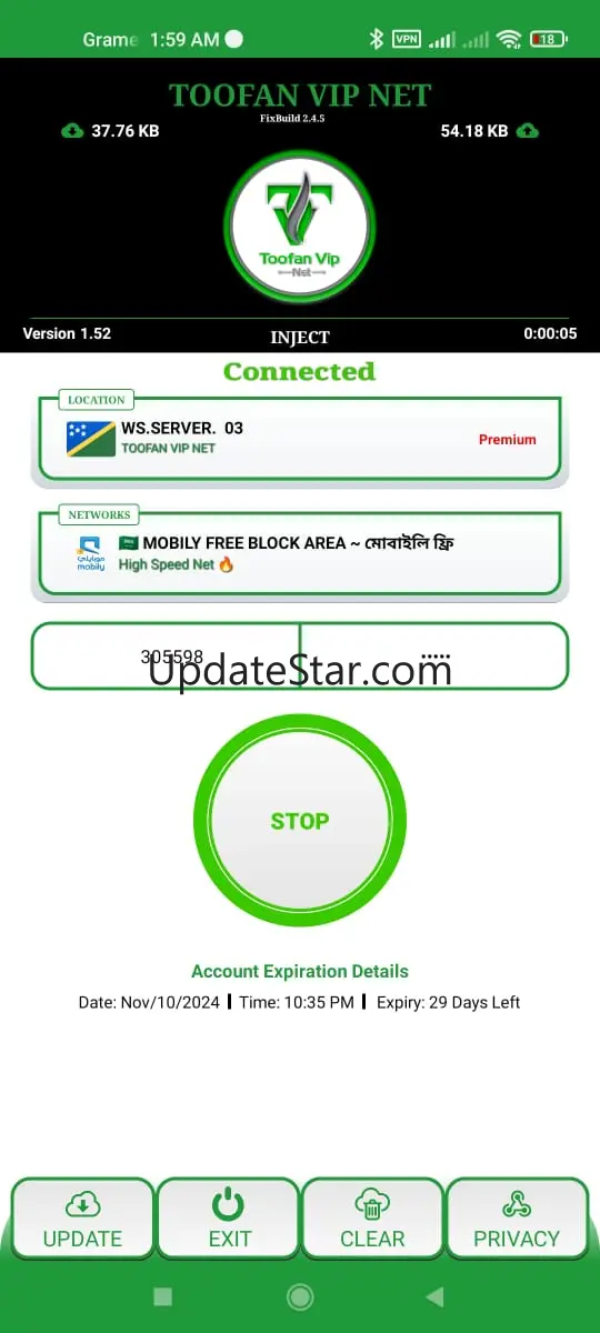 TOOFAN VIP NET fix-249