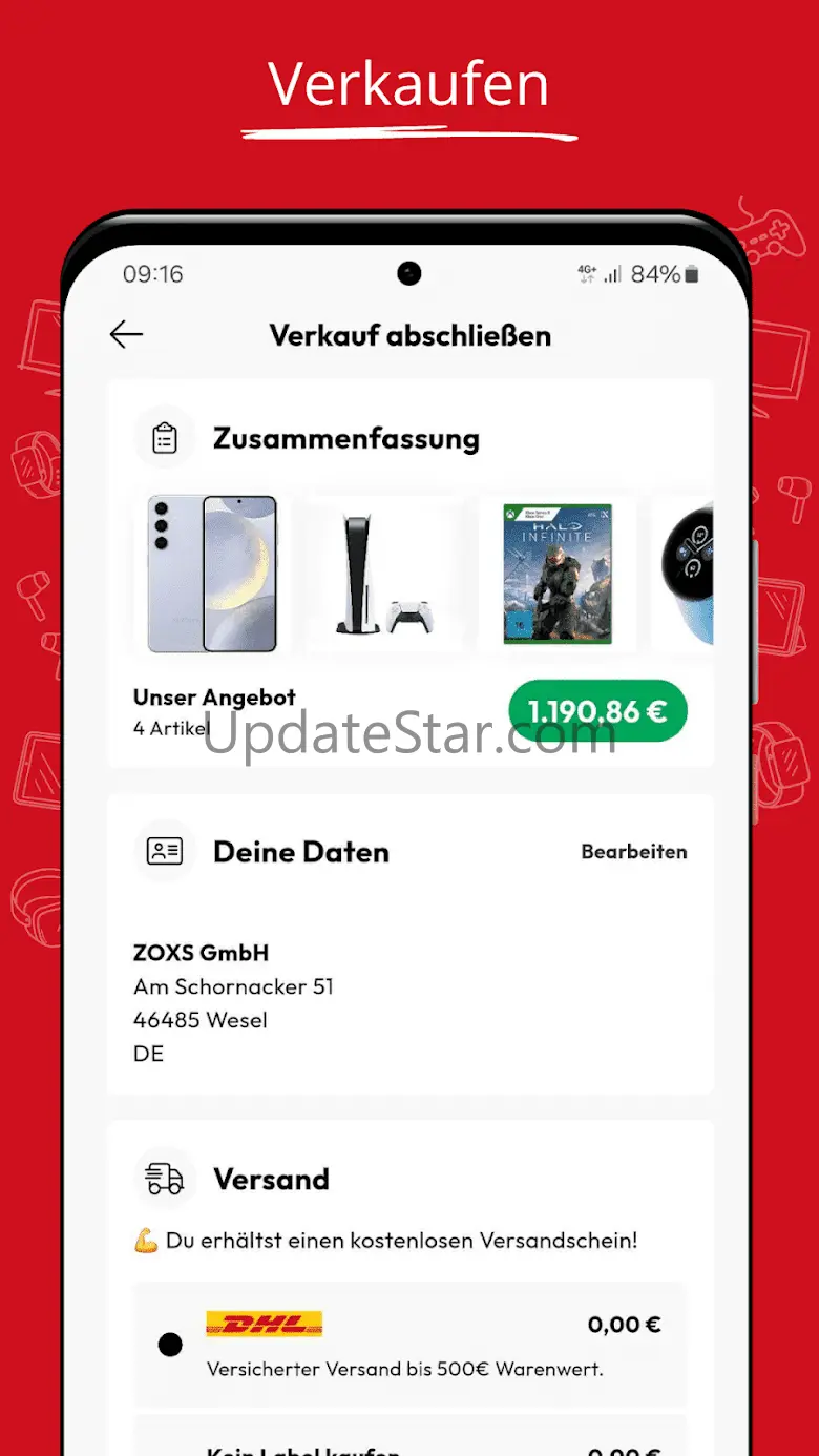 ZOXS: Kaufen & Verkaufen 2.3.9
