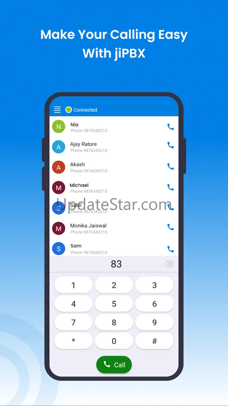 jiPBX - SIP VOIP Softphone 2.0.4