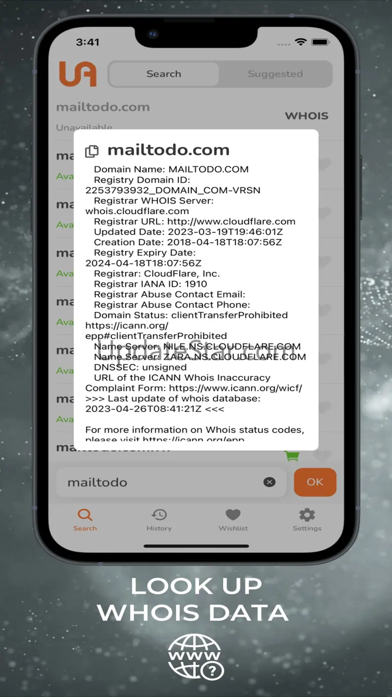 Domain Search - SOC Hub 1.4.6