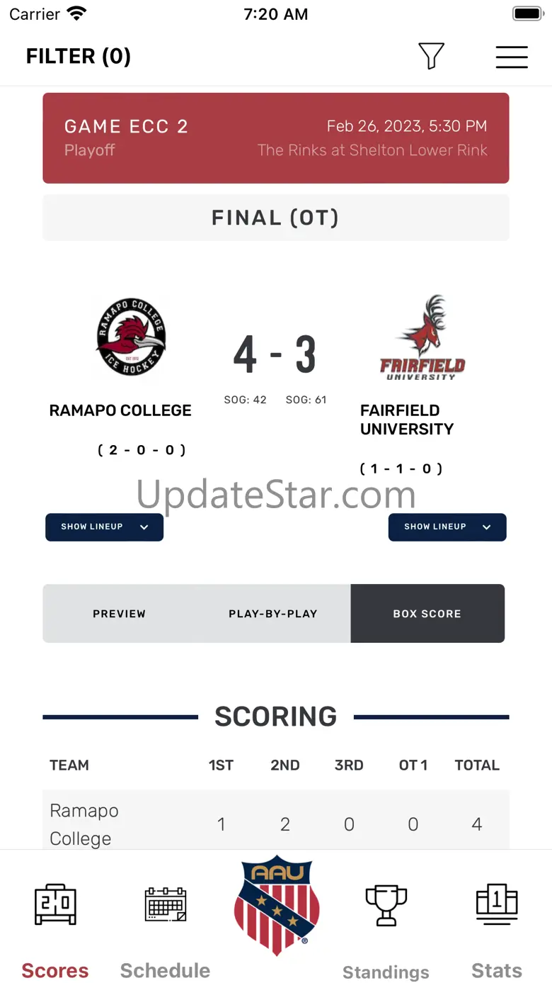 AAU College Hockey 1.0.2