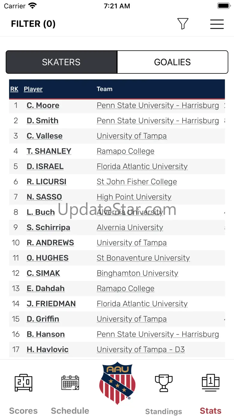 AAU College Hockey 1.0.2