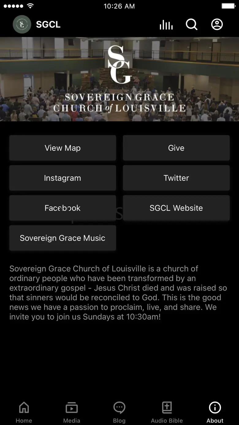 Sovereign Grace Louisville 6.10.14