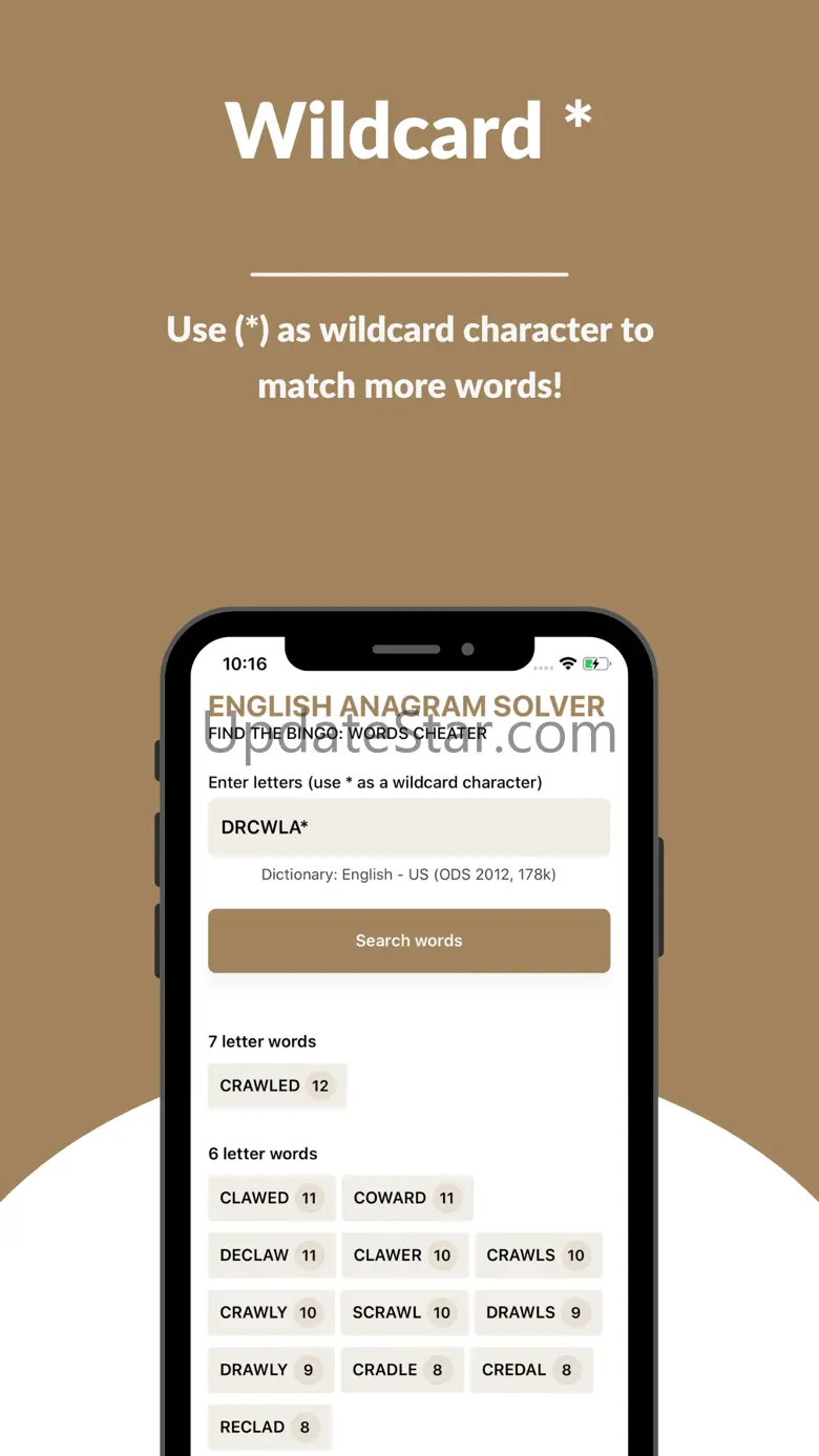 English Anagram Solver 1.1