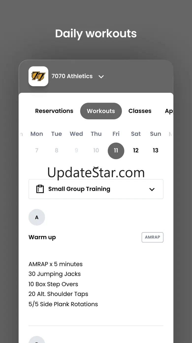 7070 Athletics 3.26.8