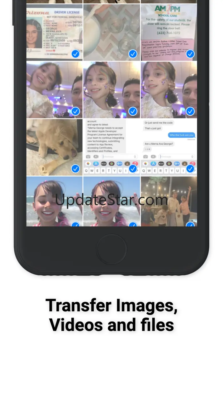 Content Transfer Contacts/File 1.7