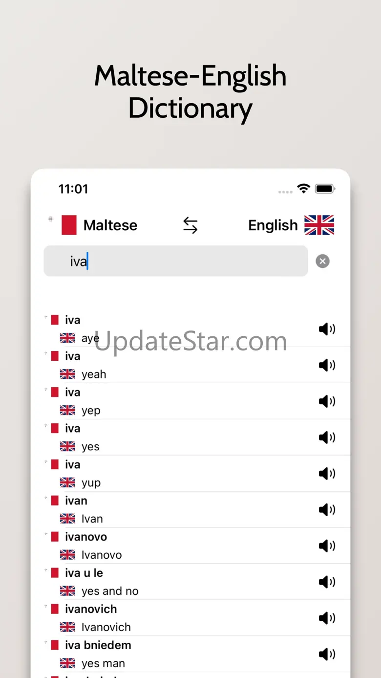 Maltese-English Dictionary 1.1