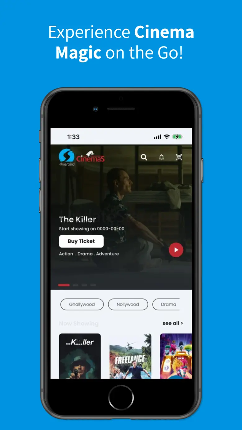 Silverbird Cinemas App 1.1.7