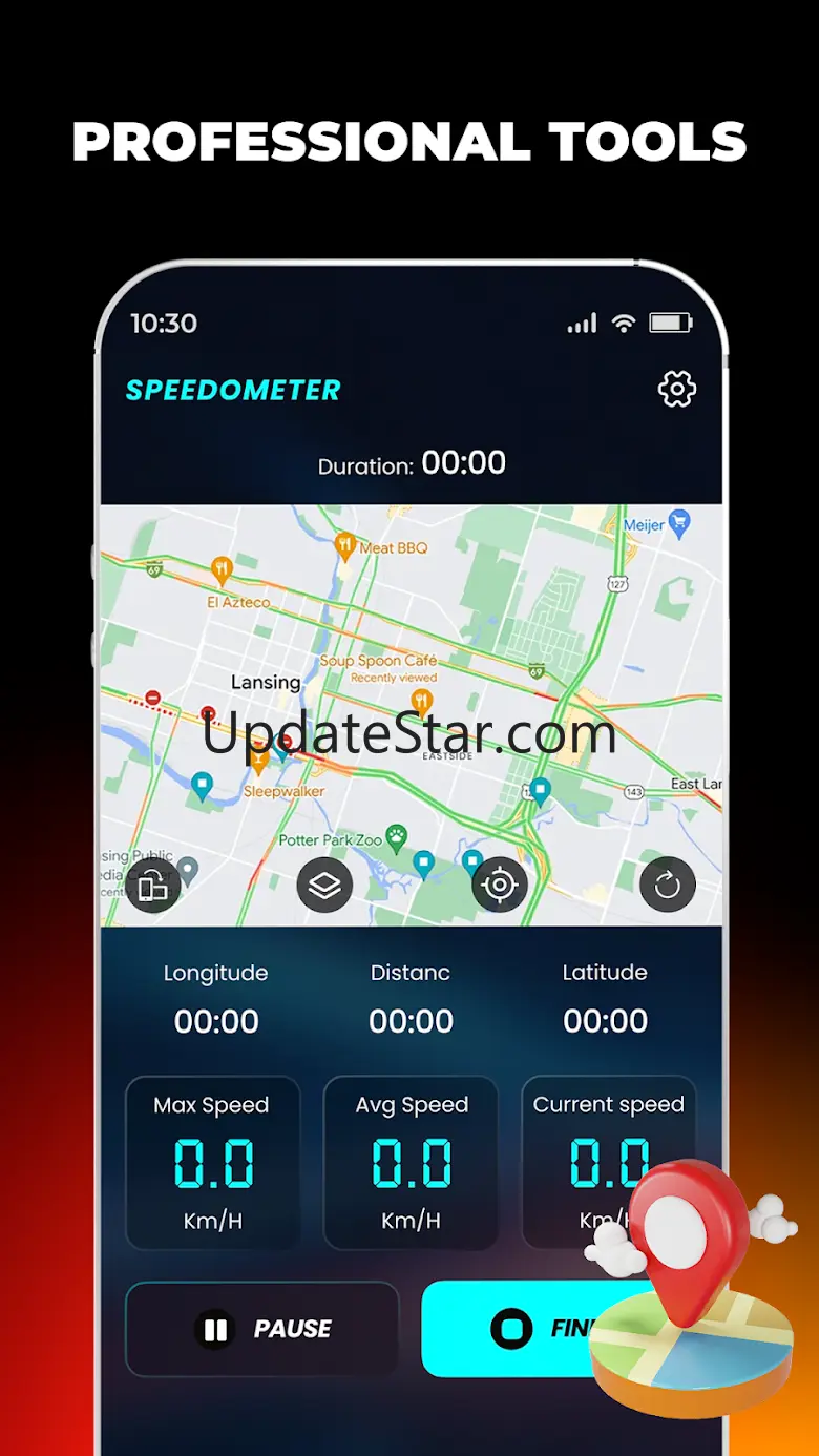 GPS Speedometer, Odometer App 0.0.7