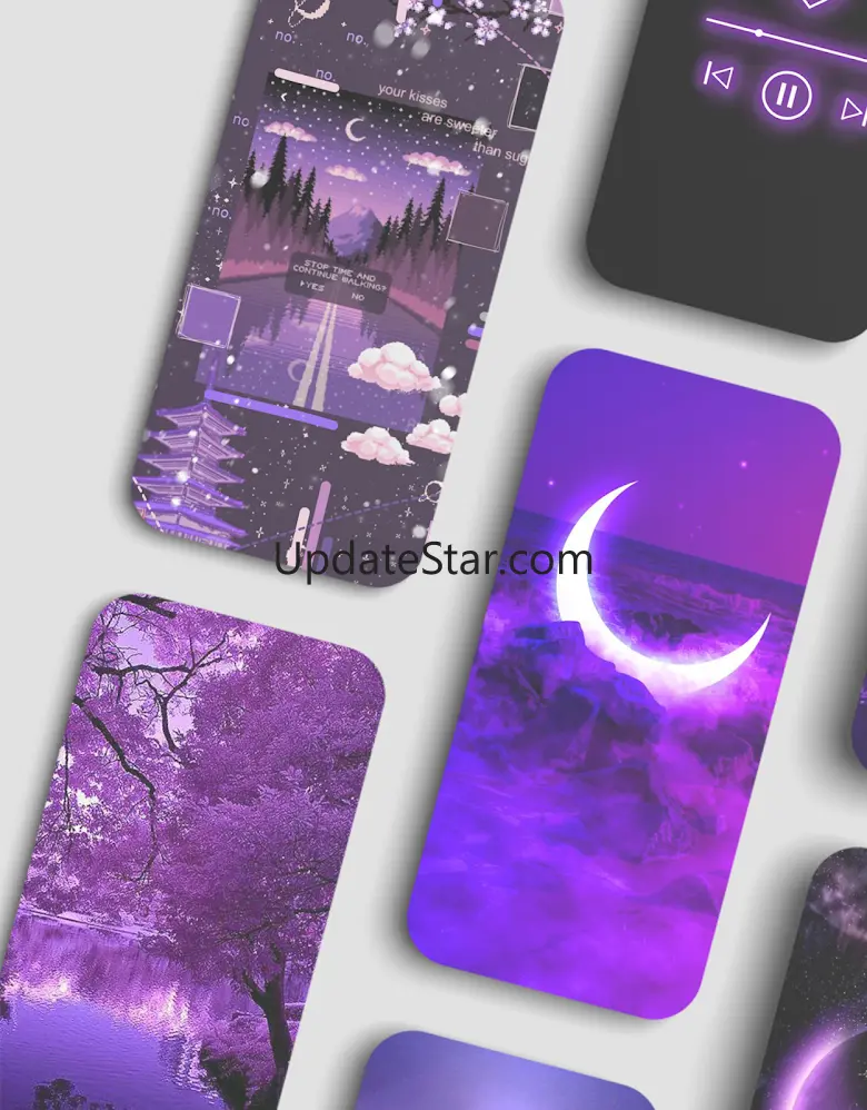 Purple aesthic wallpaper 1.0.1