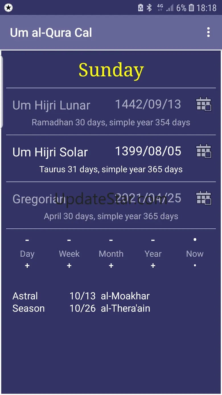 Um al-Qura Calendar 1.3.34
