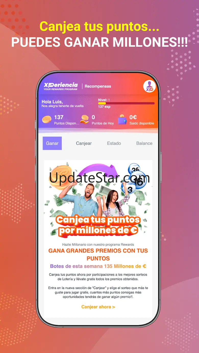 Xperiencia: Encuestas y Premio 1.0.27
