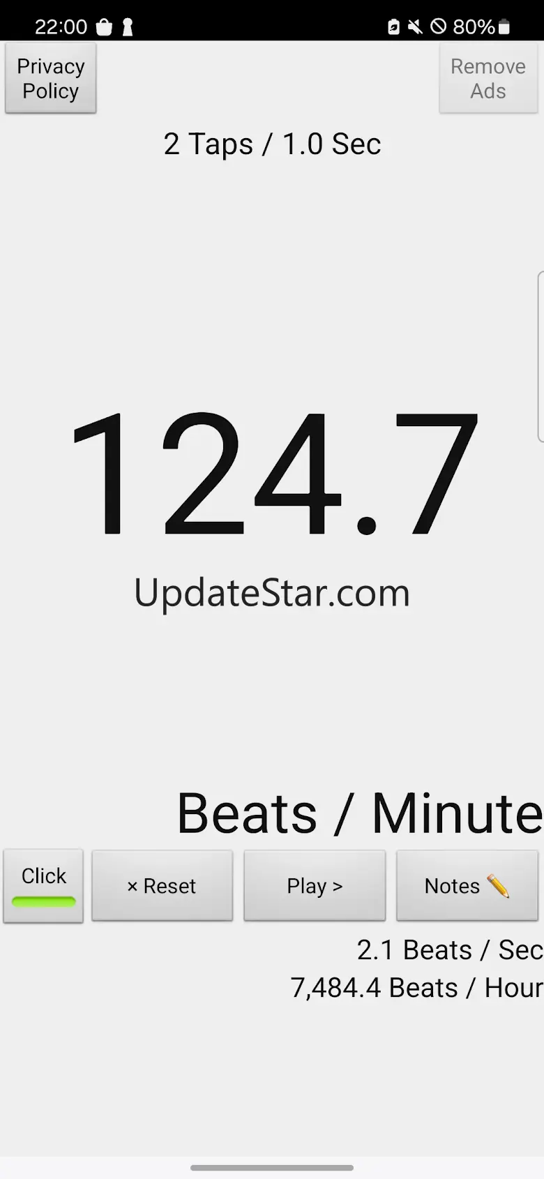 BPM Counter Heart Music 20250220