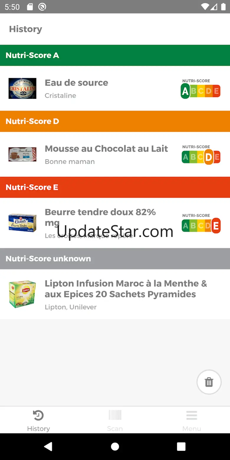 Nutri Score Scan 1.13.0