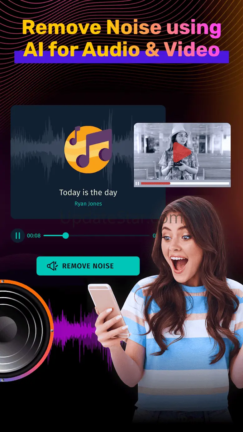 AI Noise Remover: Audio&Video 5.0