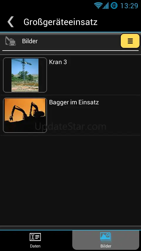 Bautagebuch mobile