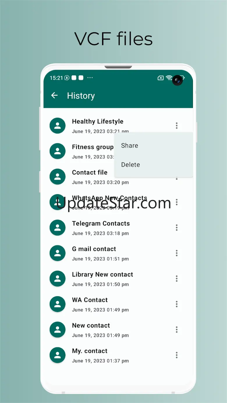 Vcard Import Export 2.2