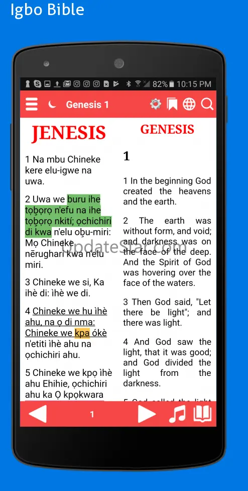Igbo Bible: English & Audio 1.0.1.26