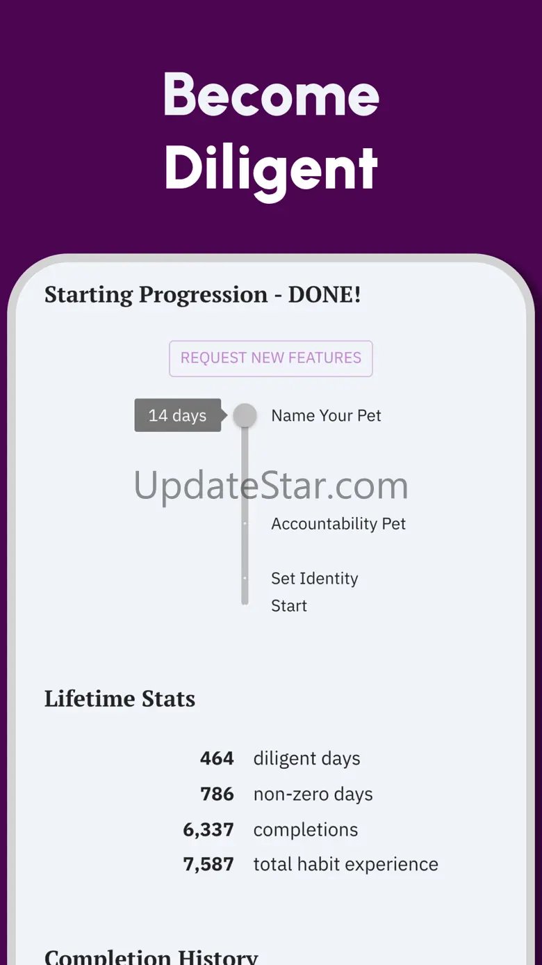 Diligent: Minimal Daily Habits 1.7