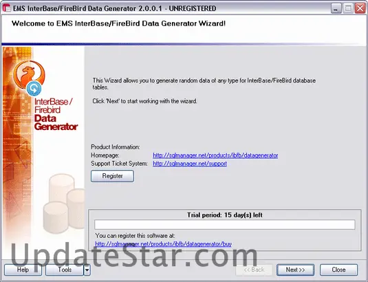 EMS Data Generator 2005 for InterBase/Firebird 3.0