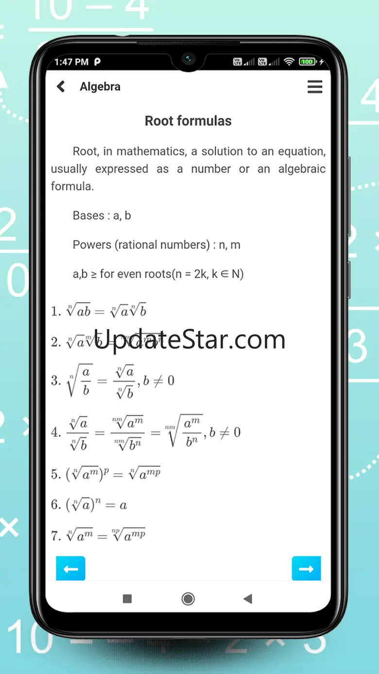 All Math Formulas app - AI 4.4