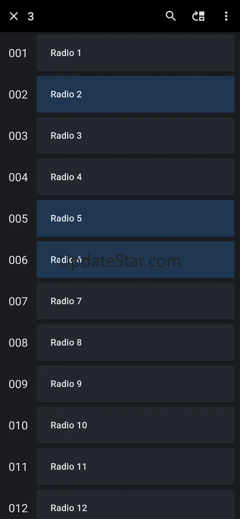 TV Channel Editor for BRAVIA