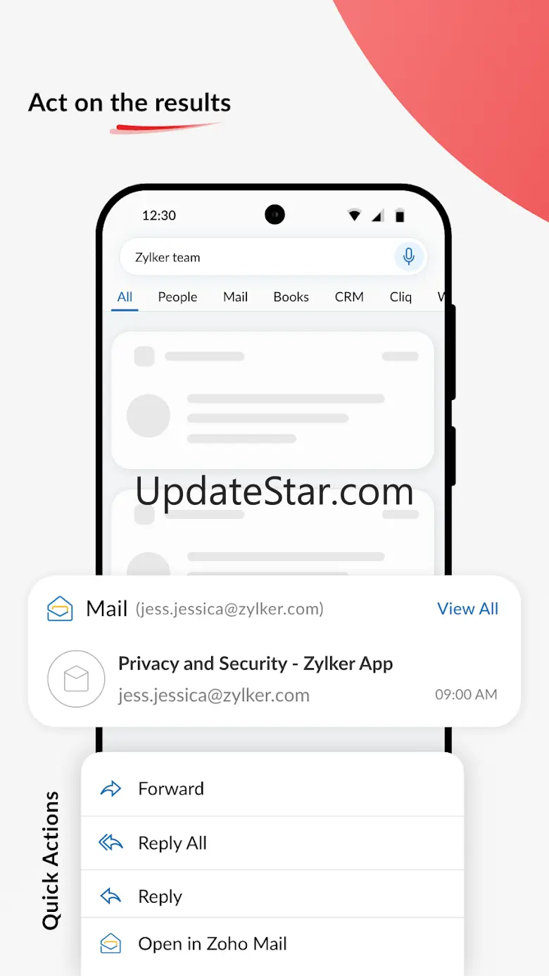 Search across Zoho- Zia Search 1.4.9