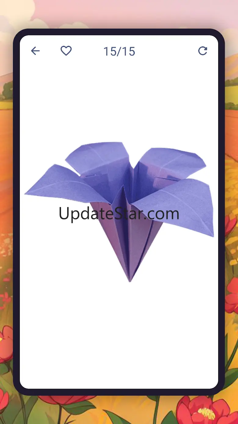 Origami flowers and plants 5.4