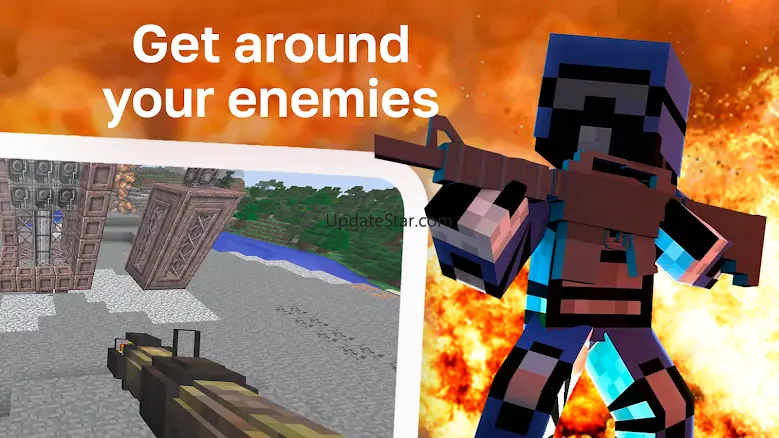 Weapons & Guns Mods Minecraft 5.0