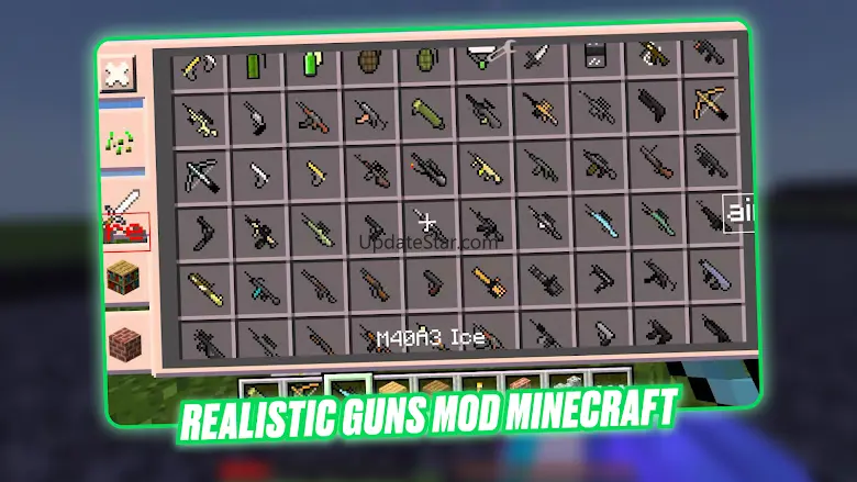 Weapons & Guns Mods Minecraft 5.0
