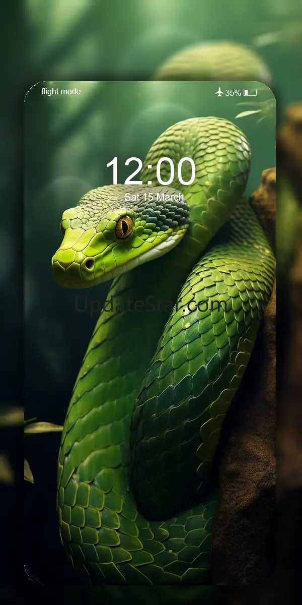Cool Snake Wallpaper 4K 2.155.3f.11