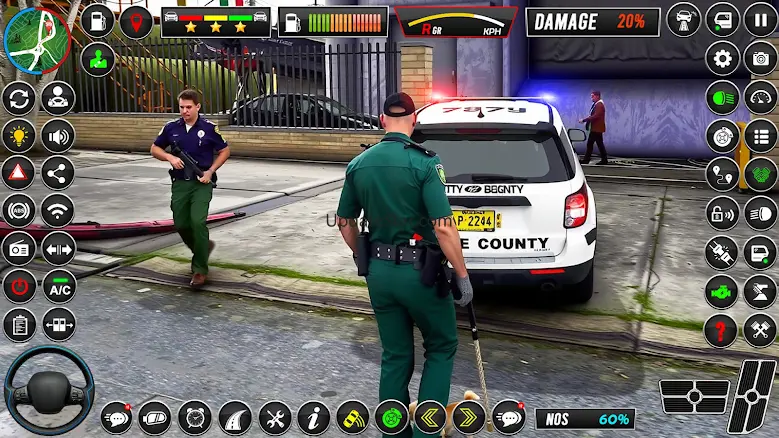 Police Car Driving US Cop Duty 0.3