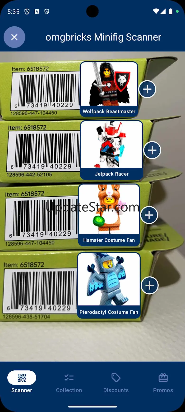 omgbricks Minifigure Scanner 1.17