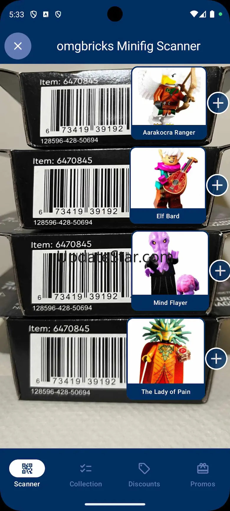 omgbricks Minifigure Scanner 1.17