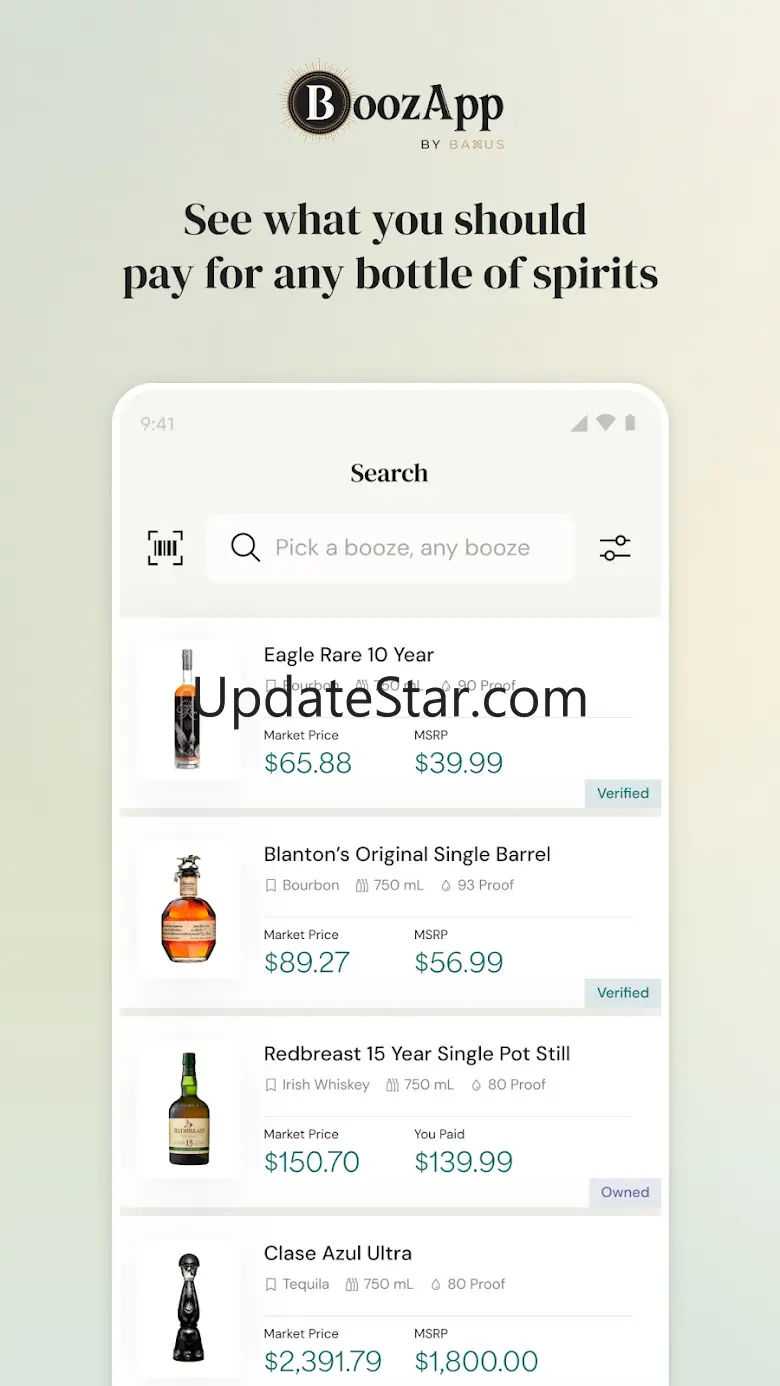 BoozApp by BAXUS 3.0.5
