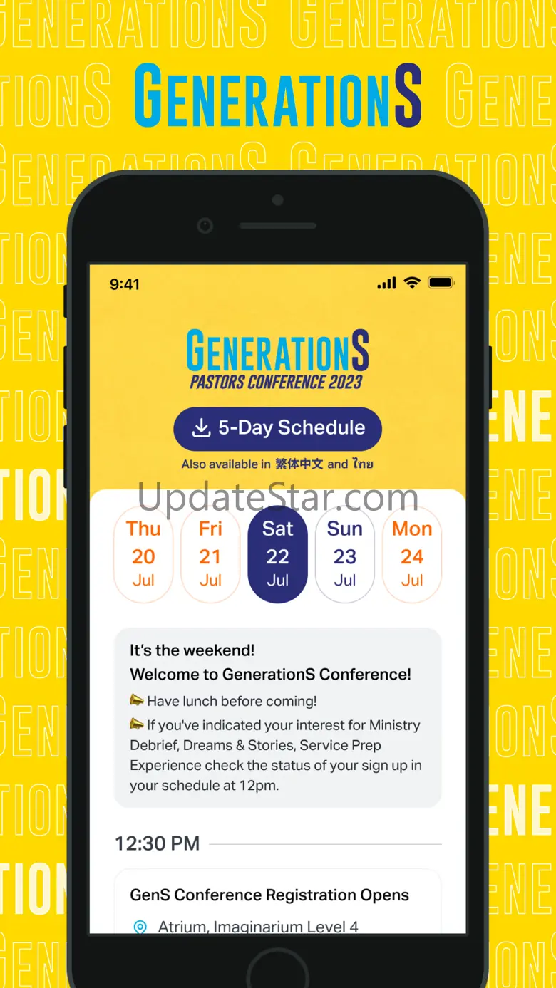 GenerationS Pastors Conference 2.1.0